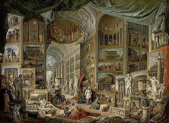 Giovanni Paolo Pannini Views of Ancient Rome china oil painting image